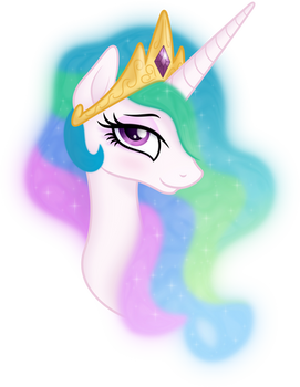 [Princess Celestia] - A gentle smile