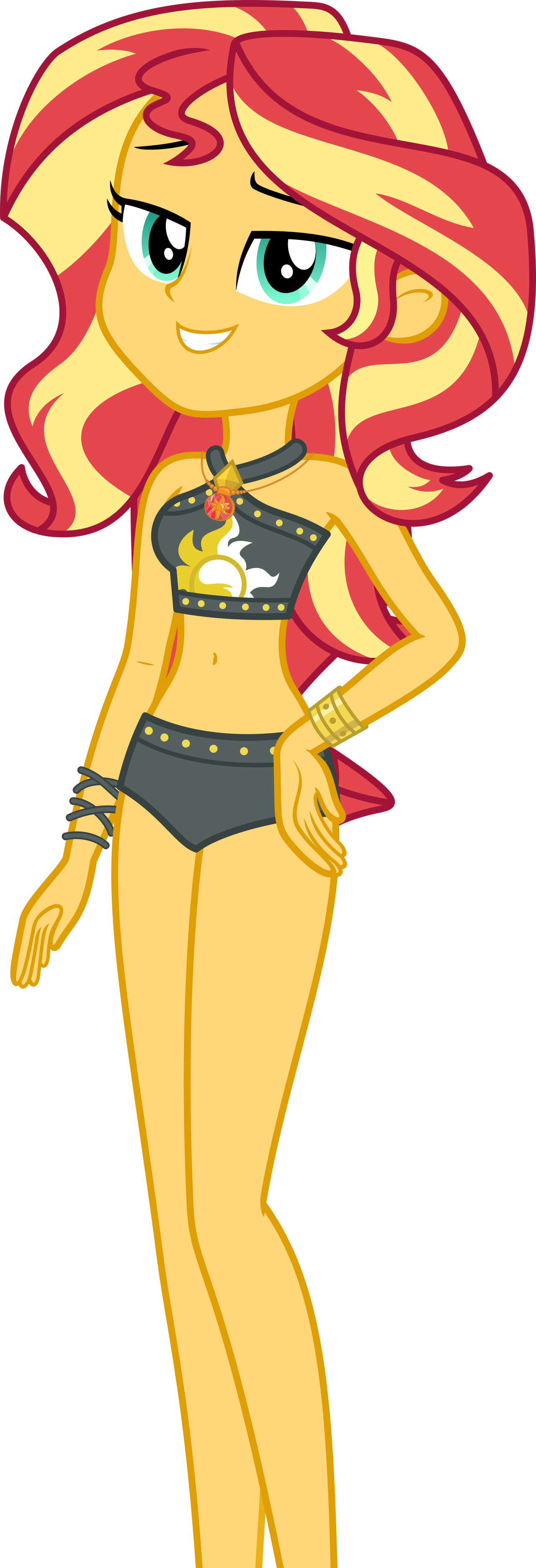Sunset Shimmer swimsuit by Diegator007 on DeviantArt