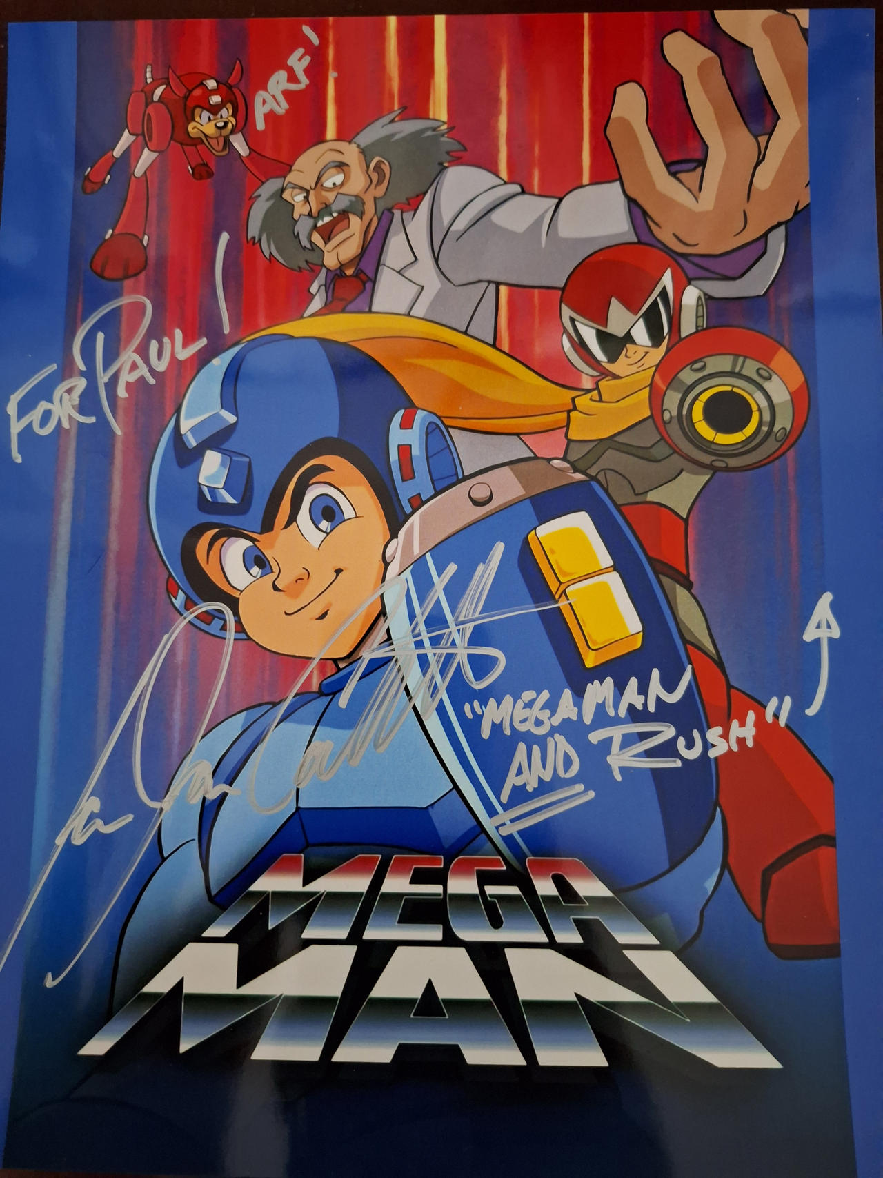 Ruby Man Get Mega Man Ruby Spears autograph by XXJune19th on DeviantArt