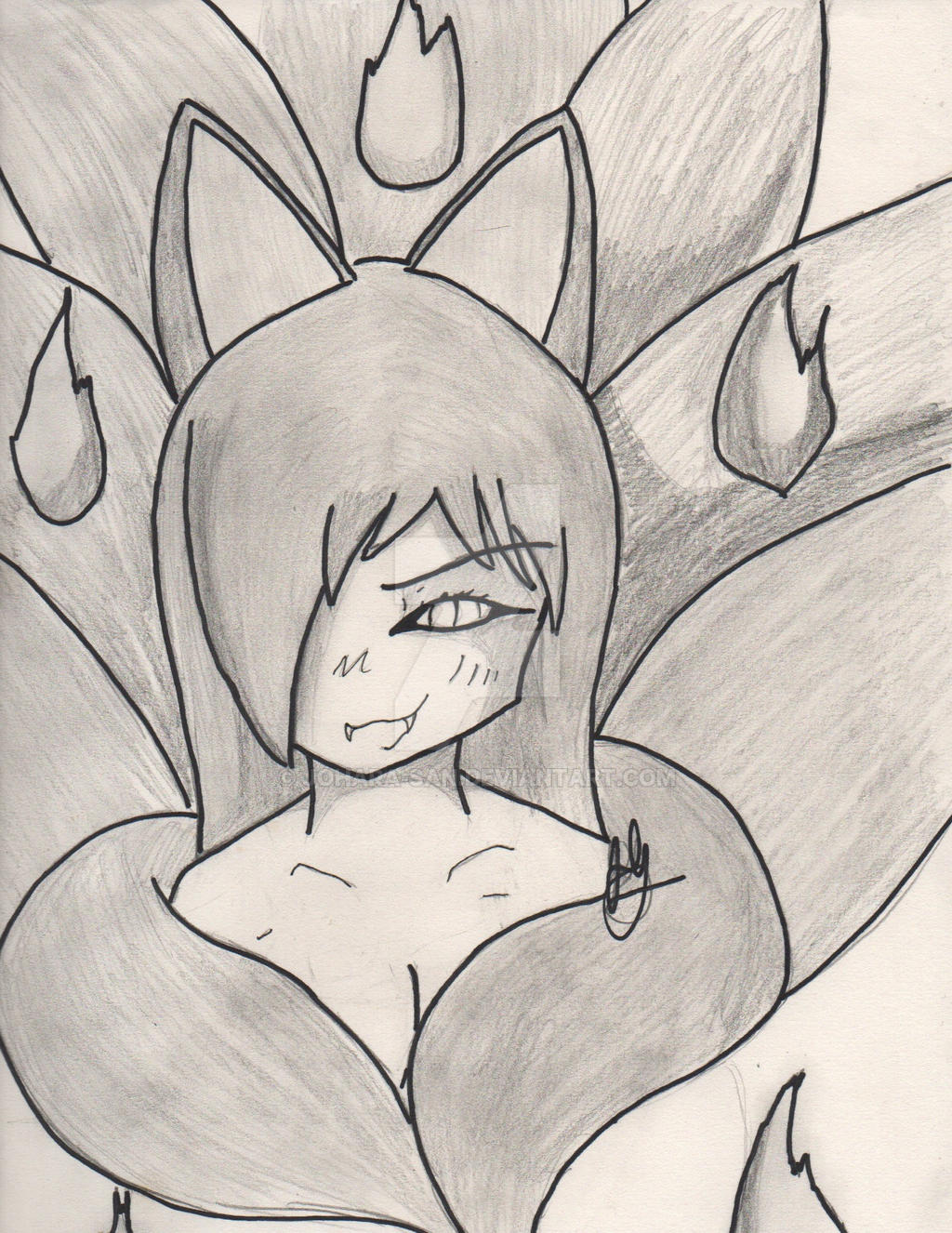 +League of Legends: Ahri Inked+