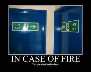 in case of fire