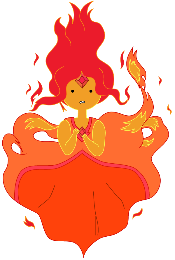 Flame Princess Vector From Adventure Time
