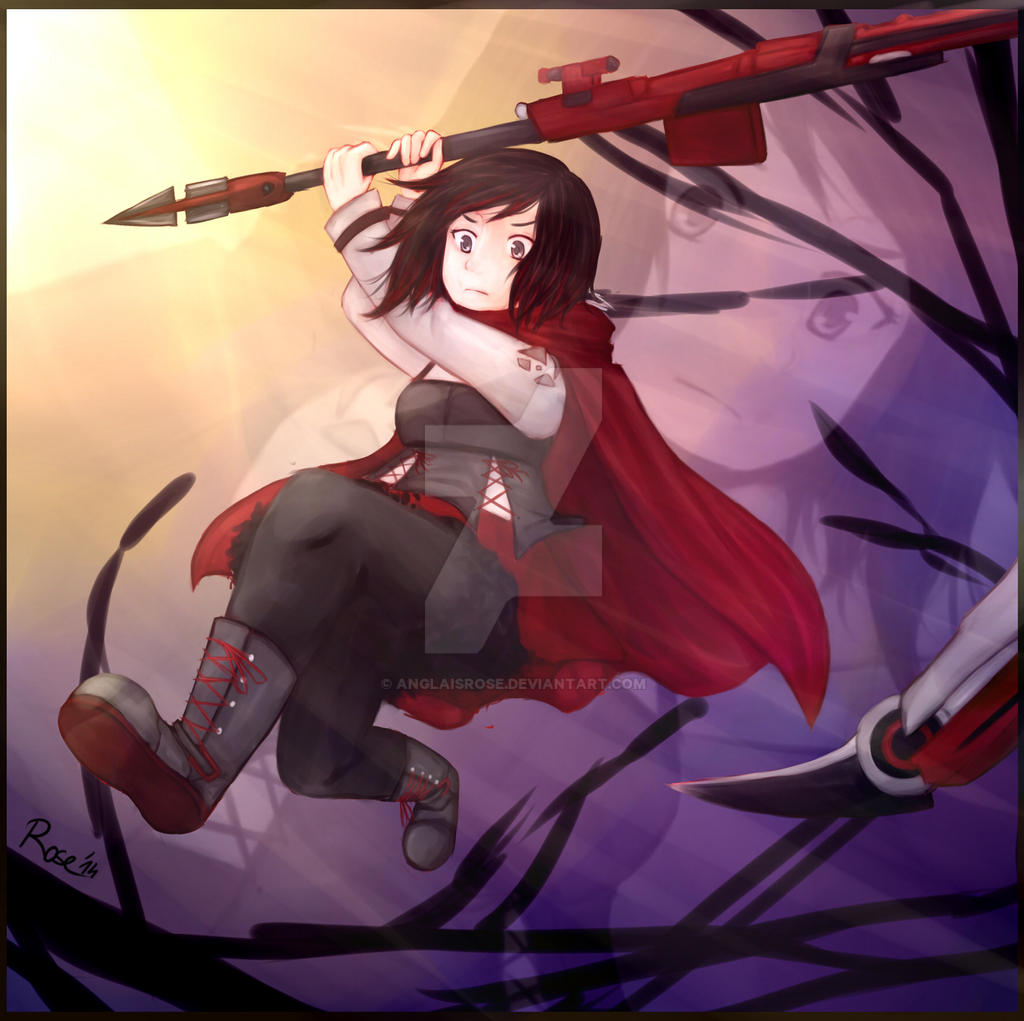 Ruby Rose On Rwby Deviantart RWBY - Ruby Rose by AnglaisRose on DeviantArt