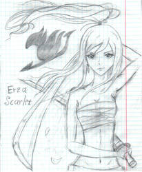 Erza Scarlet FAIRY TAIL (Sketch)