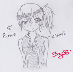 'N-Nani?' Genderbent Raven *u*