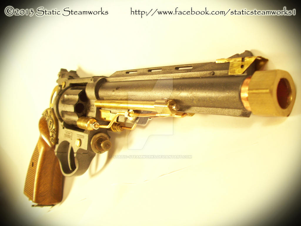 Clockpunk Revolver Steampunk Revolver by Static-Steamworks on DeviantArt