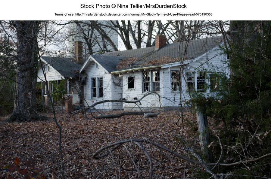 Abandoned House Stock