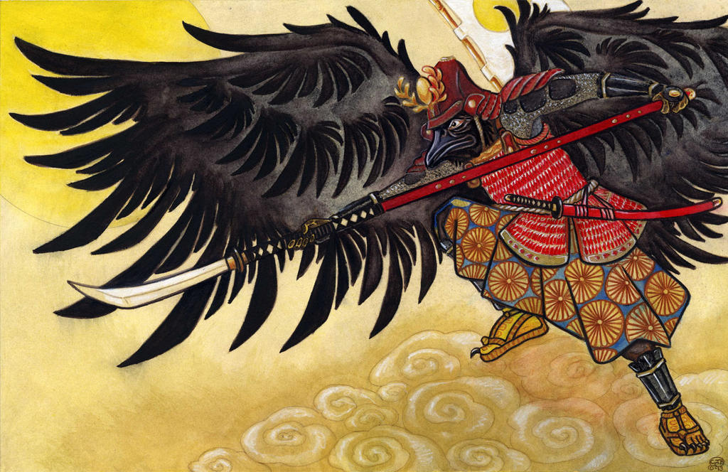 Tengu by nydwyngreendragon on DeviantArt