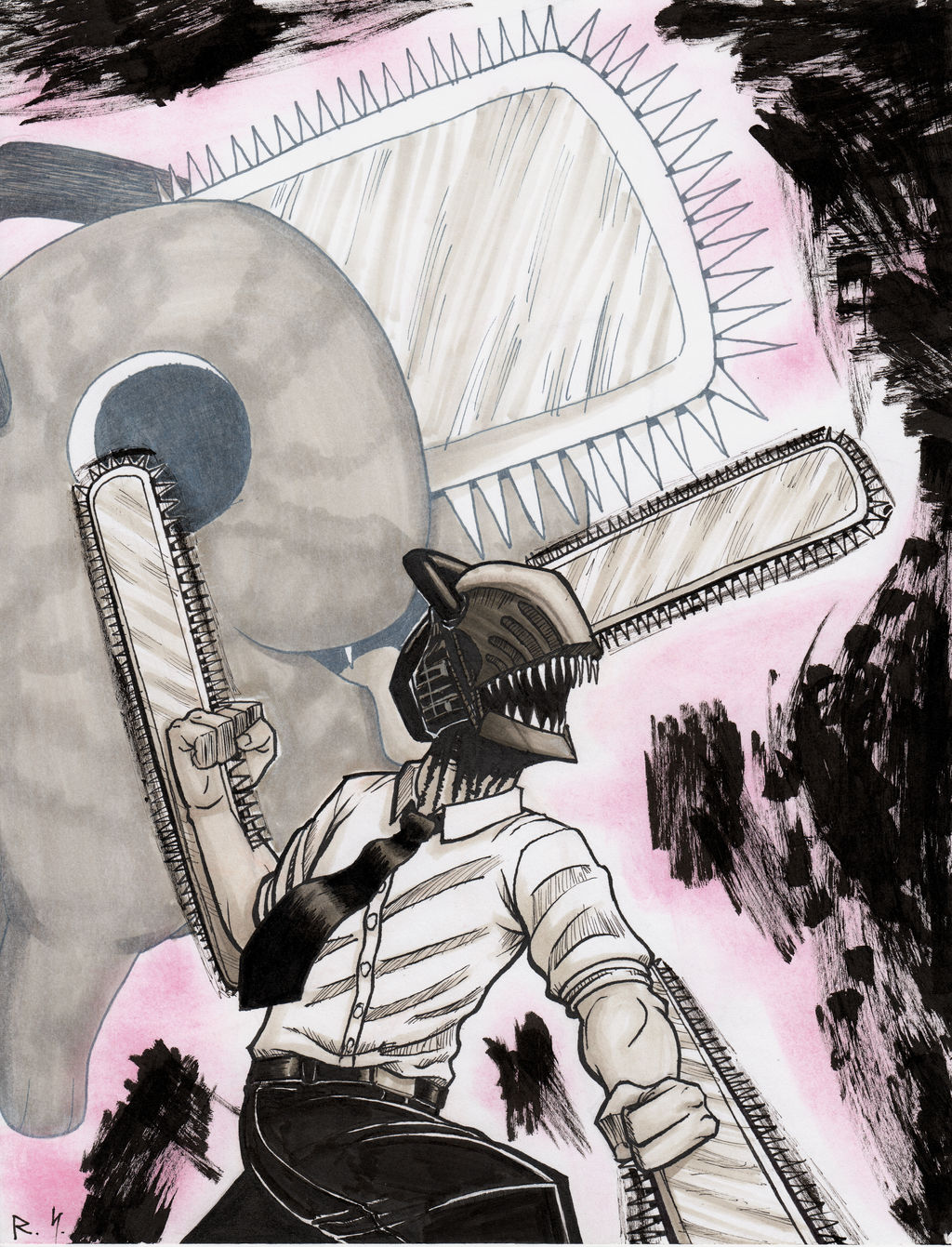 Chainsaw Man. by RyanShifflett on DeviantArt