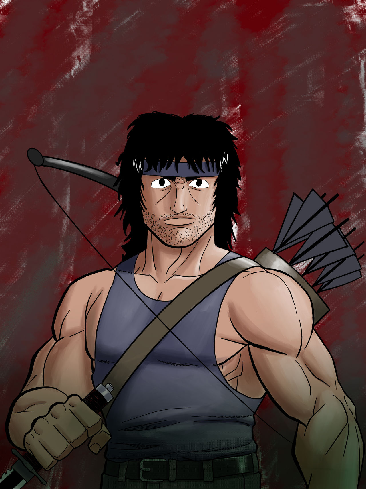 John Rambo Icon John Rambo. by RyanShifflett on DeviantArt