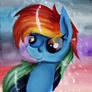 Rainbow Dash's portrait