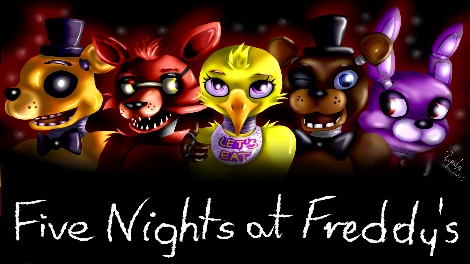 Five Nights at Freddy's - WALLPAPER by Julunis14 on DeviantArt