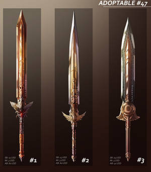 [OPEN] Adoptable 47 sword design [AUCTION]