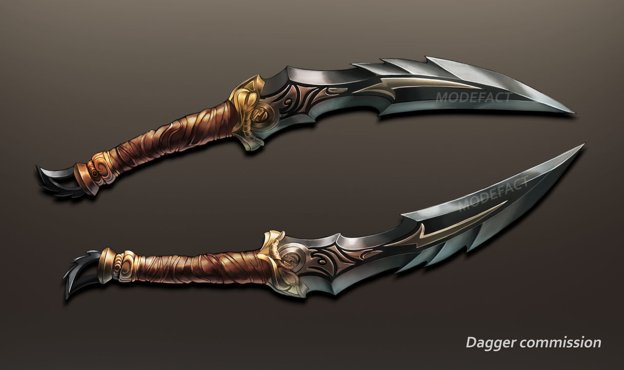 Daggerbot Dagger Design Commission by Modefact on DeviantArt