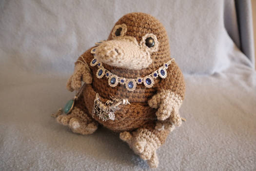 Crocheted Niffler