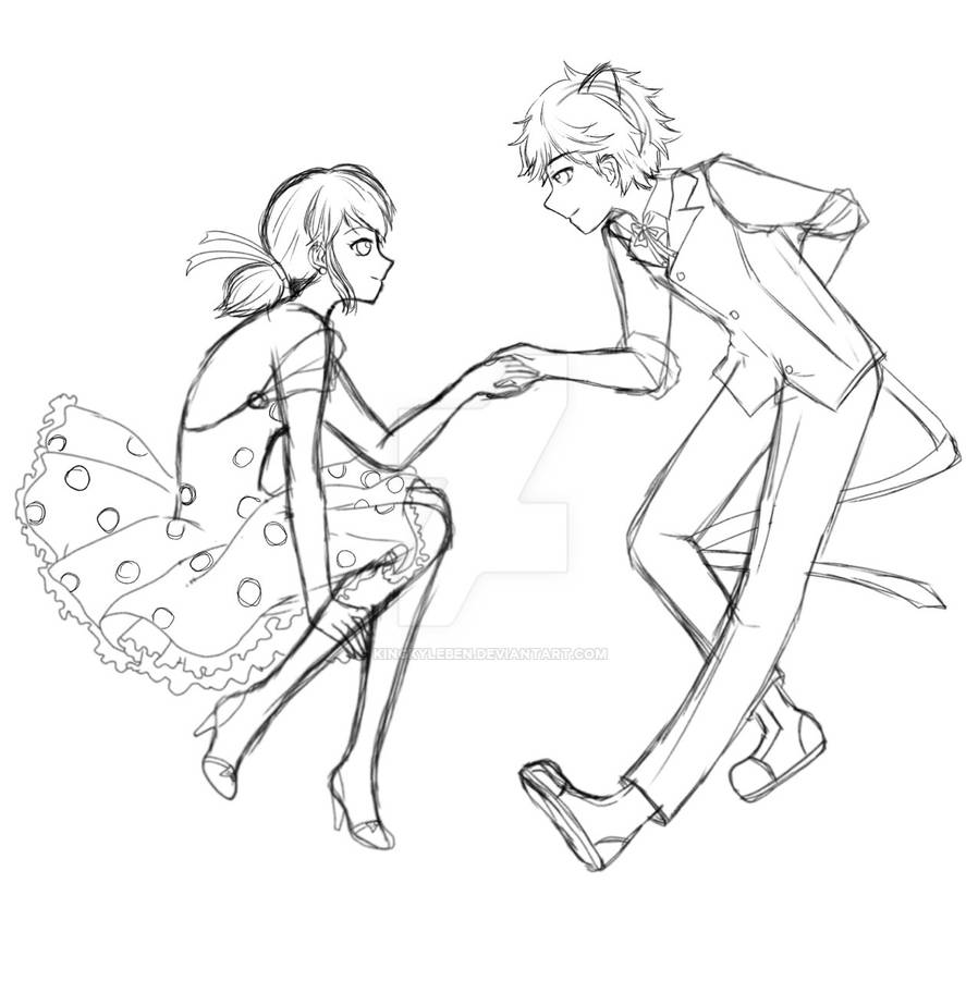 Adrien miraculous ladybug coloring pages