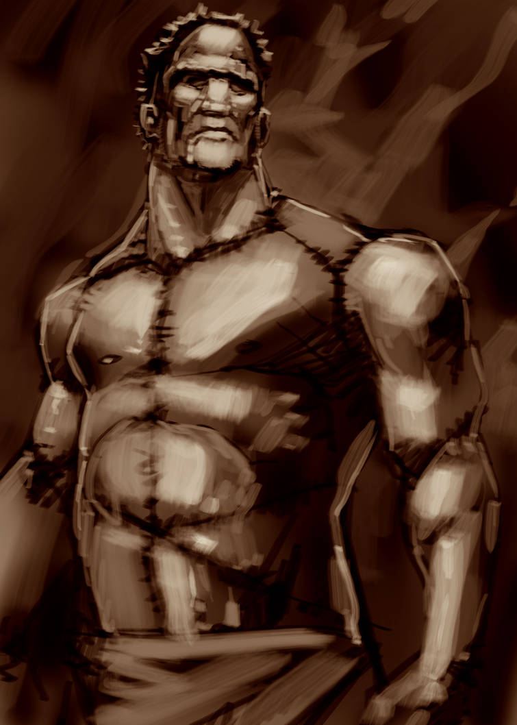 Frankenstein's Monster by Caveatscoti
