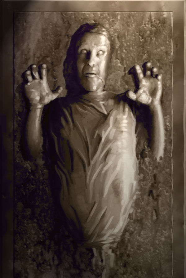 Self Portrait: Encased in Carbonite