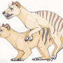 Hopping Thylacine