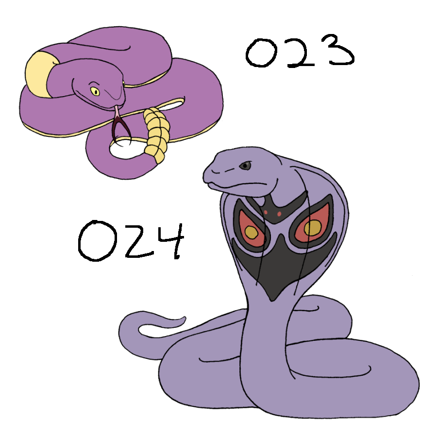 Real Pokemon: 023-024