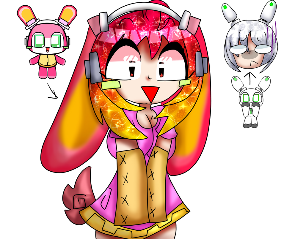 Rachina and Rabbot by chika-rika-chan on DeviantArt