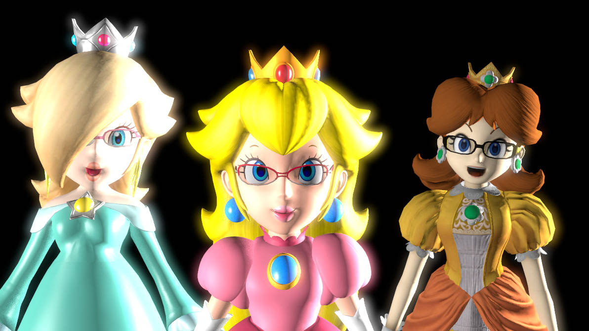 Three Princess The Three Princess Glasses Edition by billyvice1986 on DeviantArt