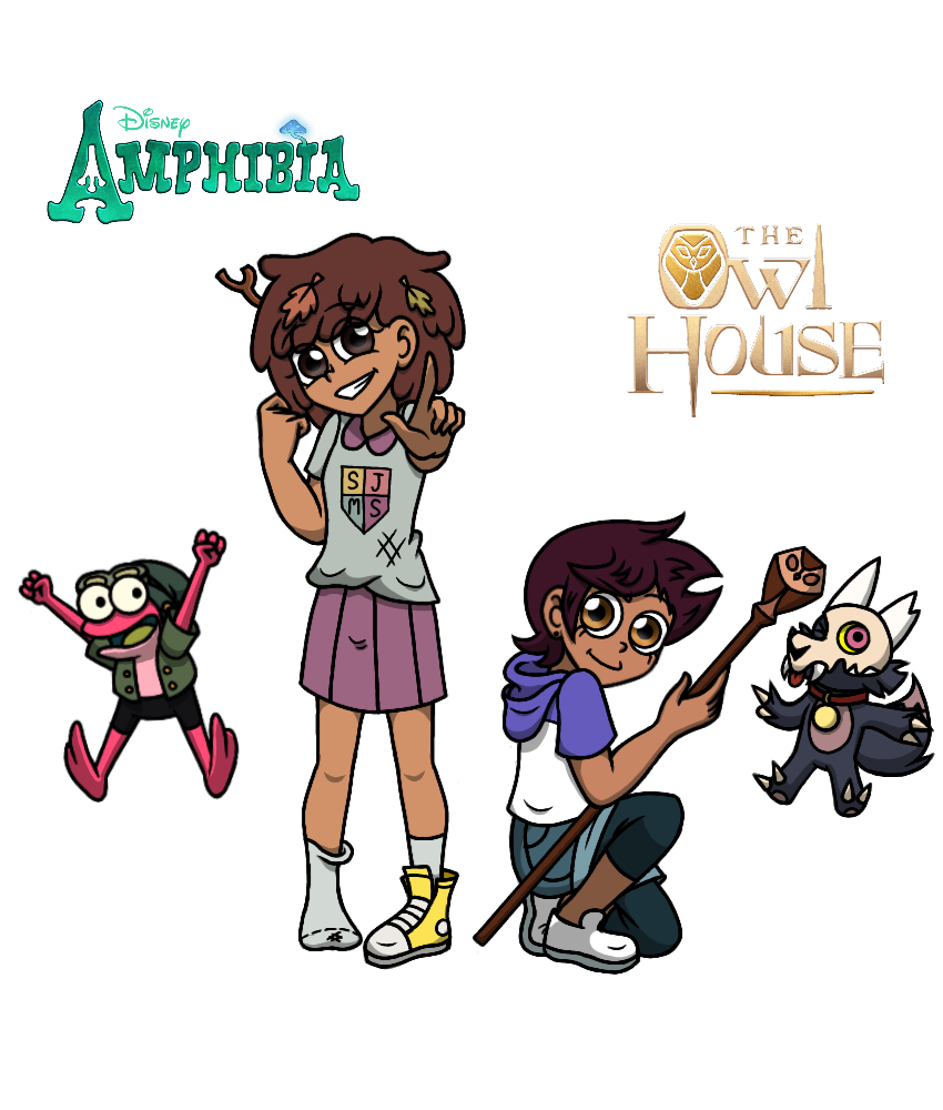 Amphibia and The owl house by NamPhung58 on DeviantArt