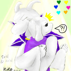 toriel and asriel