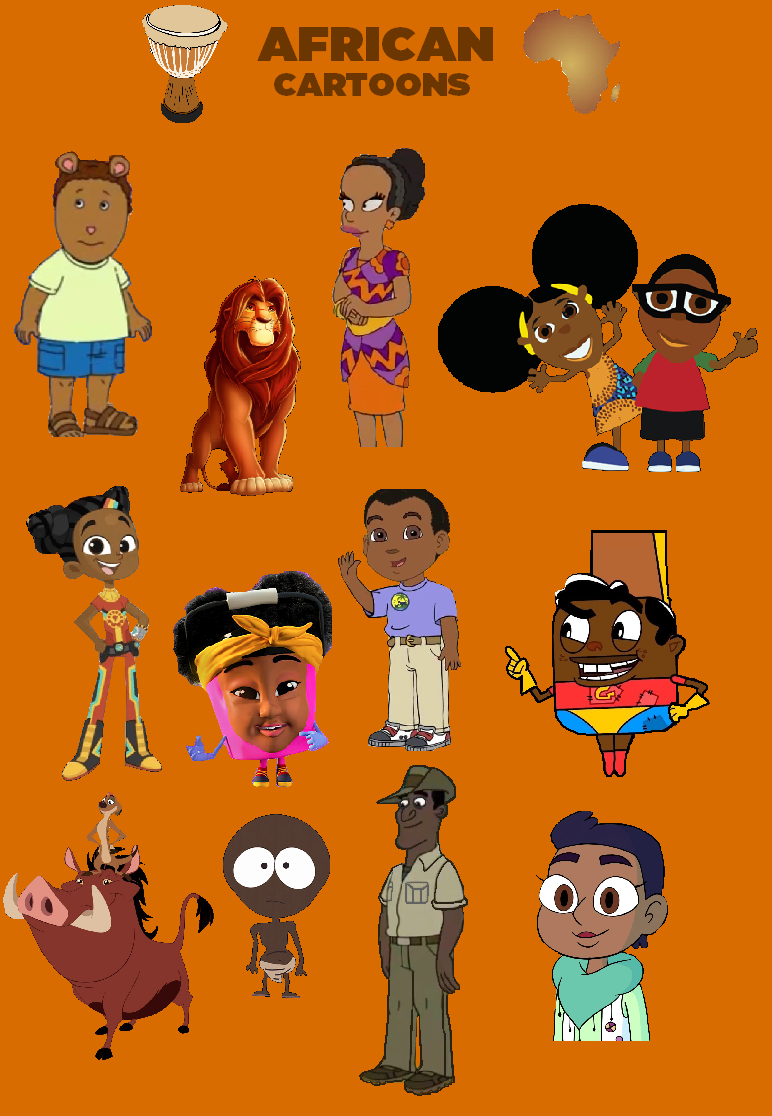 African Characters in Cartoons by RealisticDrawings200 on DeviantArt African Characters in Cartoons by RealisticDrawings200 on DeviantArt
