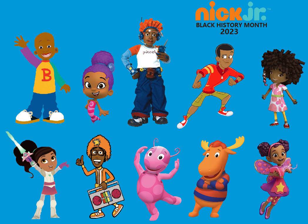 Black Characters in Nick Jr. by RealisticDrawings200 on DeviantArt