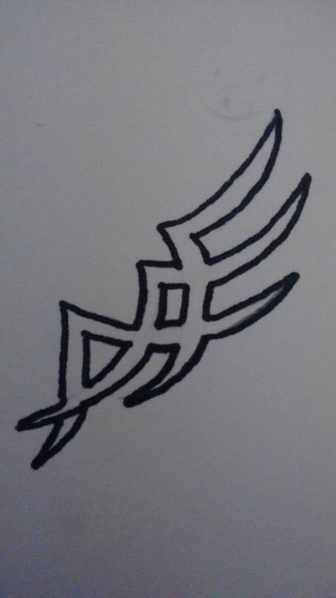 Image 9 for Paint Template Small Tribal Design
