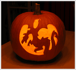 Dragon Pumpkin Carving