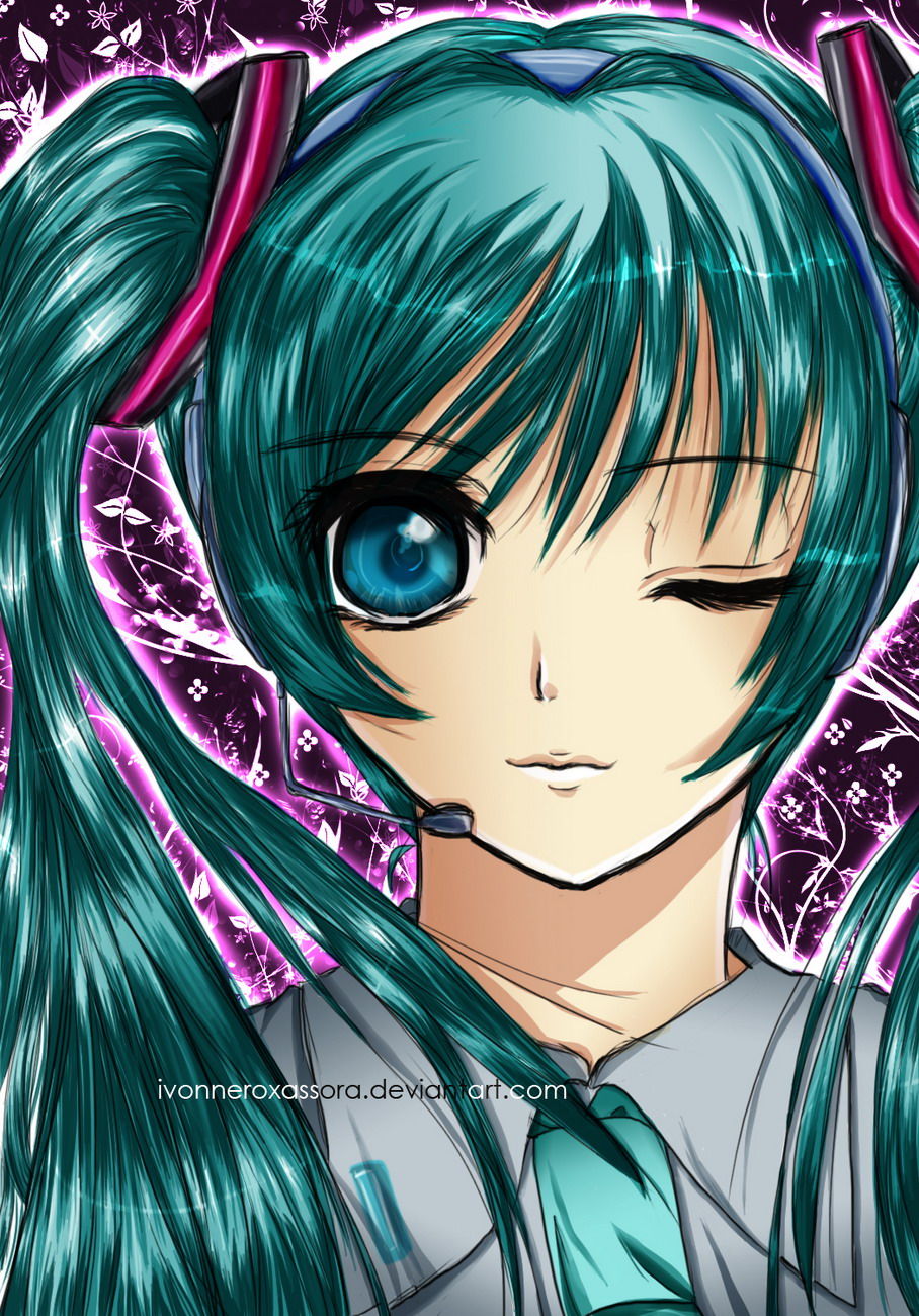 Miku...Happy birthday Ivonne