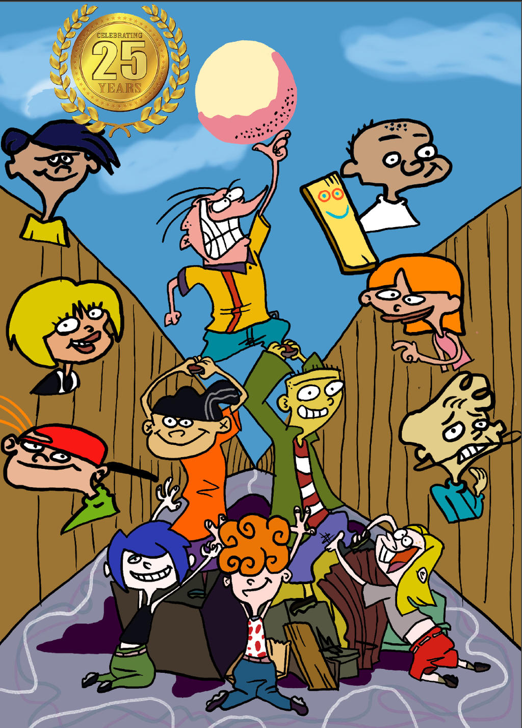 25 years of Ed Edd n Eddy by MatthieuLacrosse on DeviantArt