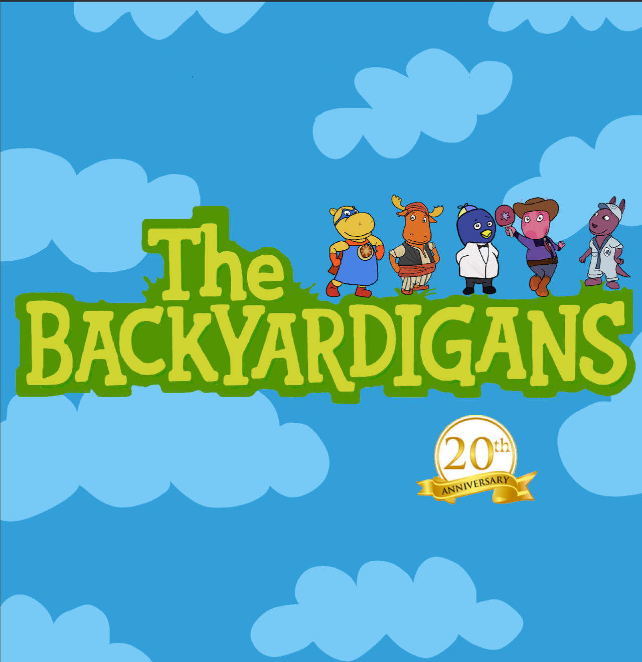 Backyardigans Front The Backyardigans Font View