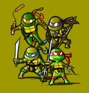 Little ninja turtles