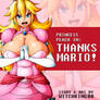 NEW COMIC P. PEACH: THANKS MARIO AVAILABLE NOW! :)