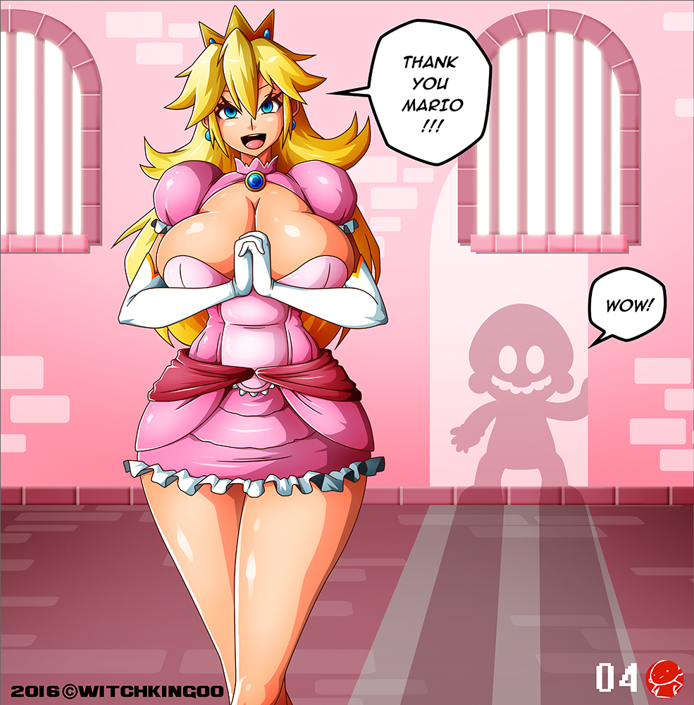 NEW COMIC P. PEACH: THANKS MARIO AVAILABLE NOW! :)