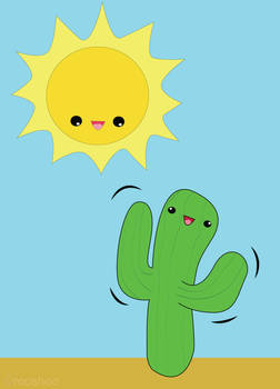 Kawaii Dancing Cactus!