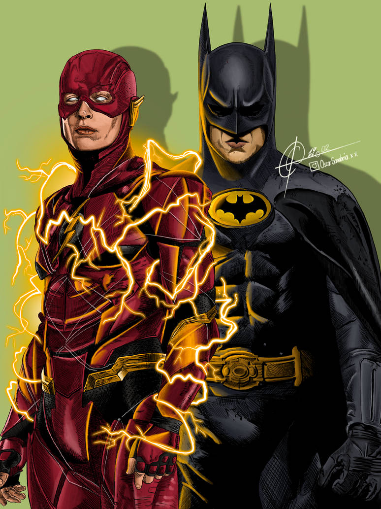 Flash and Batman FanArt by OscarSanabria on DeviantArt