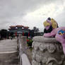 Cordy in Taiwan ~ Grand Hotel Entrance, Taipei