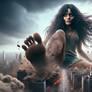 Giantess Vanessa Hudgens - mega foot