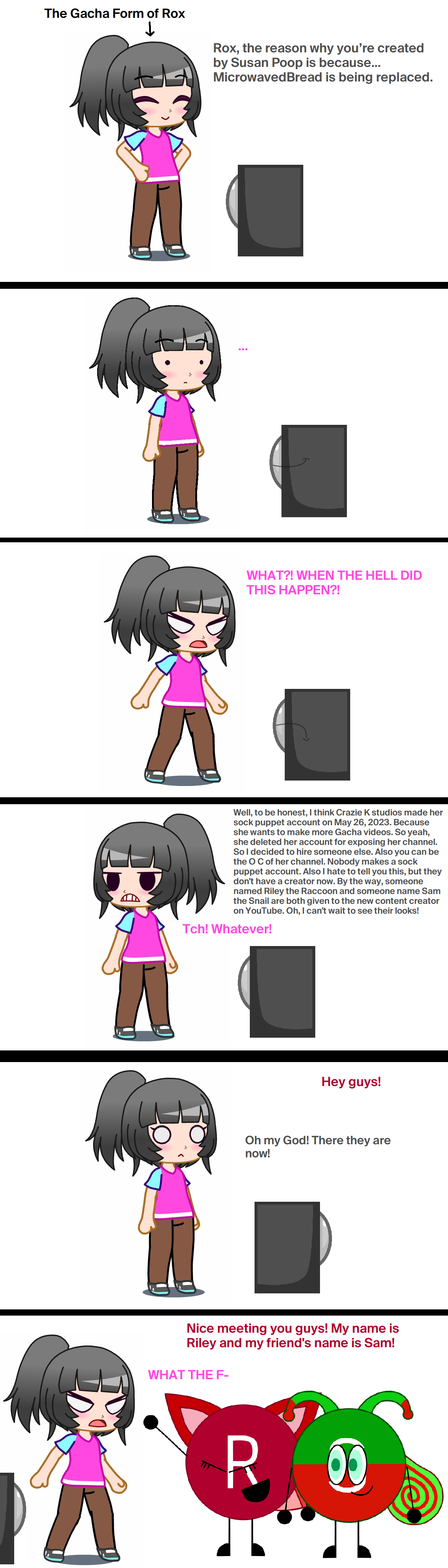 Sam The Racoon The Return of Riley the Raccoon and Sam the Snail by SusalynnArt2 on ...