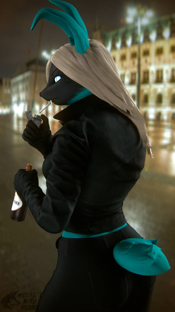 Rude Bunny by LUDEXUS on DeviantArt