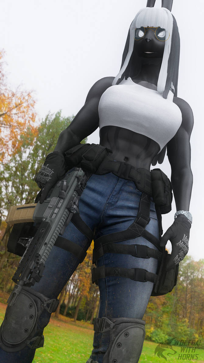Tactical Bunny Woman by LUDEXUS on DeviantArt