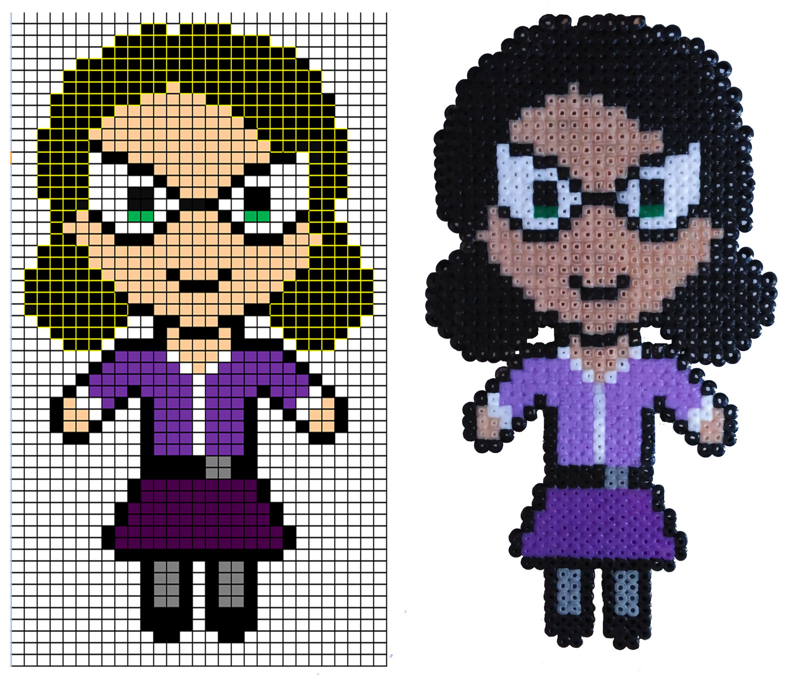 Hama Miss Pauling chibi