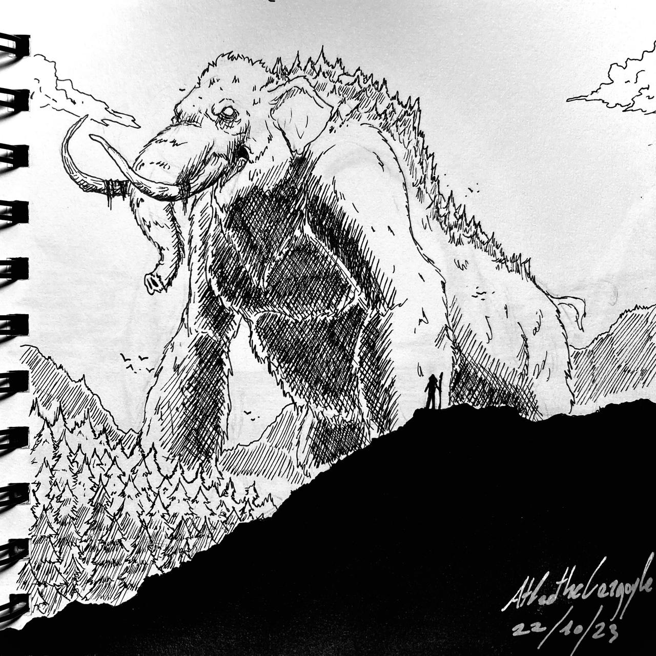 Monstrum Oct - 22 Behemoth by AtlasTheGargoyle on DeviantArt