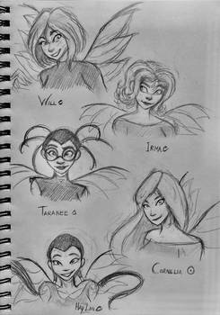 Sketchptember 08: Witch Dragon Curse