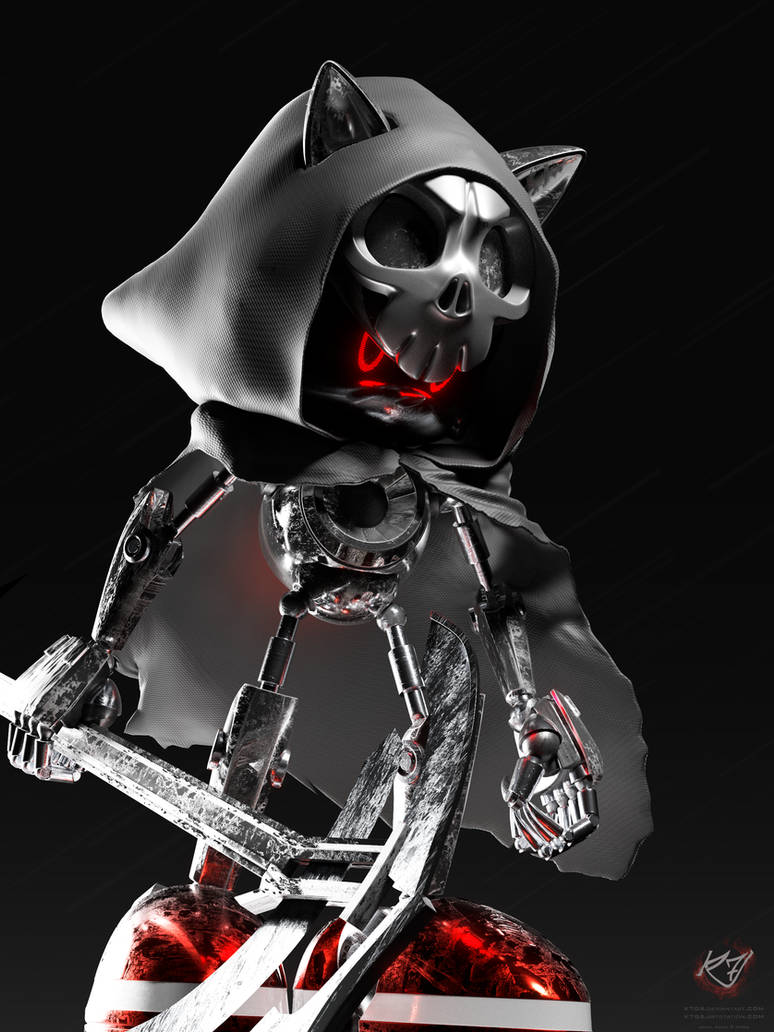 Halloween] Reaper Metal Sonic by AnthonyAZXMN -- Fur Affinity [dot