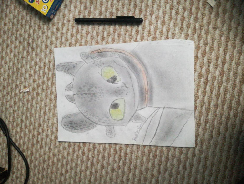 toothless draw(old) by greenchat on DeviantArt